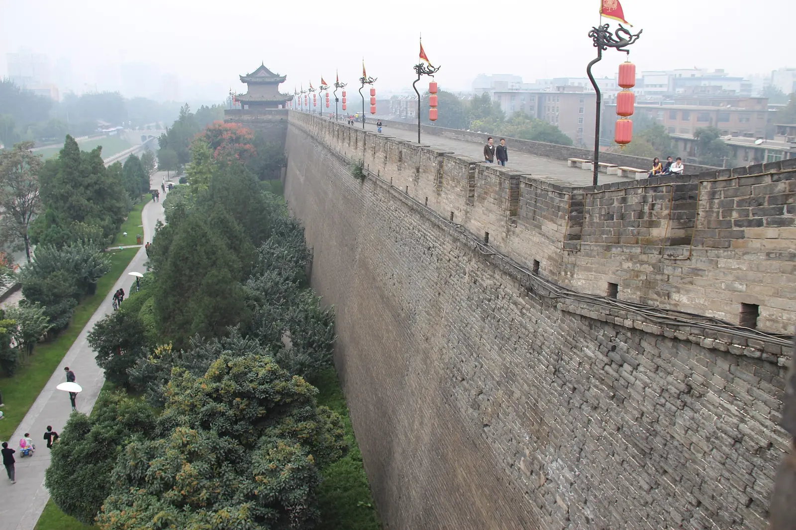City wall Xian