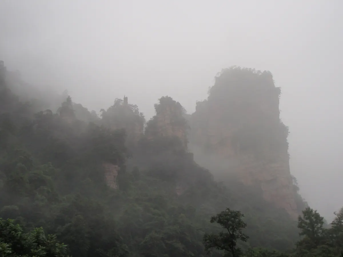Ten mile gallery Zhangjiajie